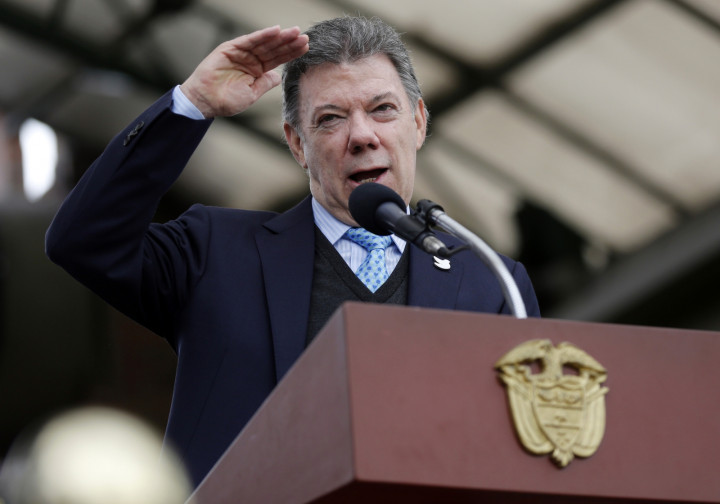 Colombia President Juan Manueal Santos Colombia President Juan Manueal Santos