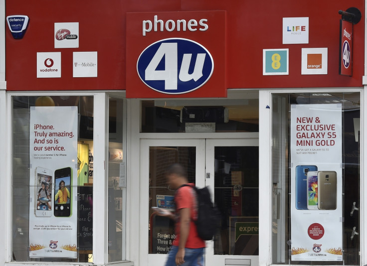 Phones 4U store