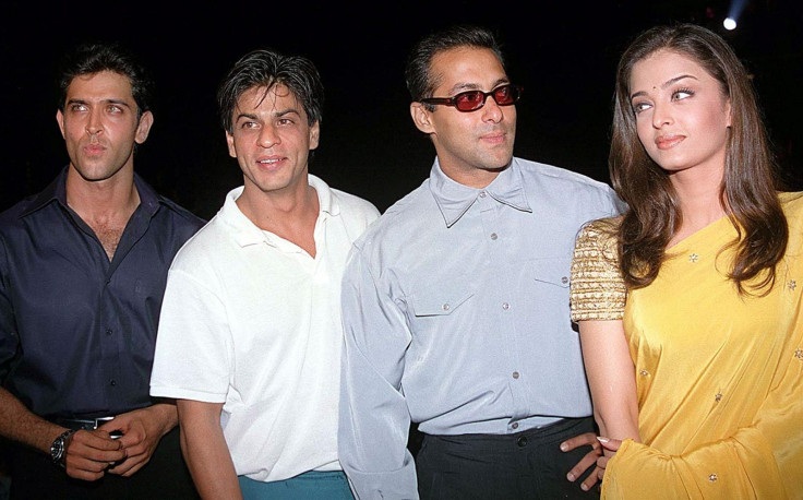 Hrithik Roshan, Shahrukh Khan, Salman Khan, and Aishwarya Rai