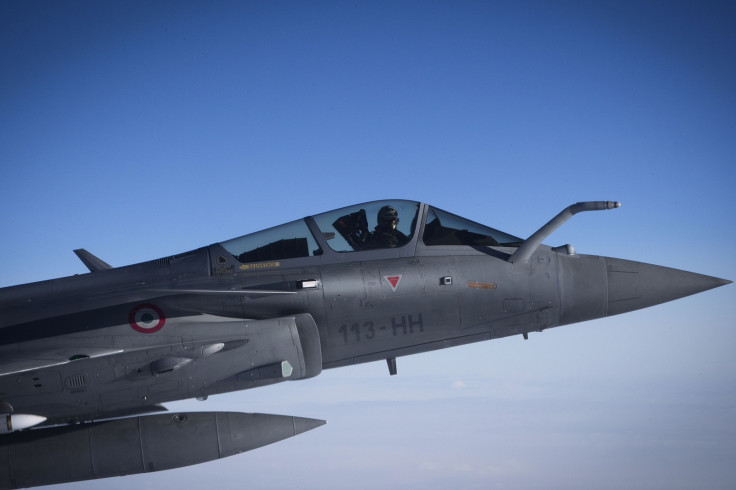 French Rafale fighter jets have bombed an arms dump and fuel depot in Iraq