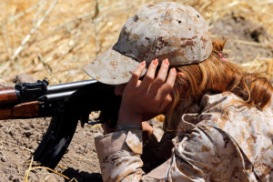 Kurdish Peshmerga female fighters 08 Kurdish Peshmerga female fighters 08