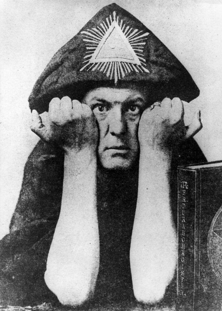 Occultist Alesteir Crowley, who dubbed himself The Great Beast (Getty)