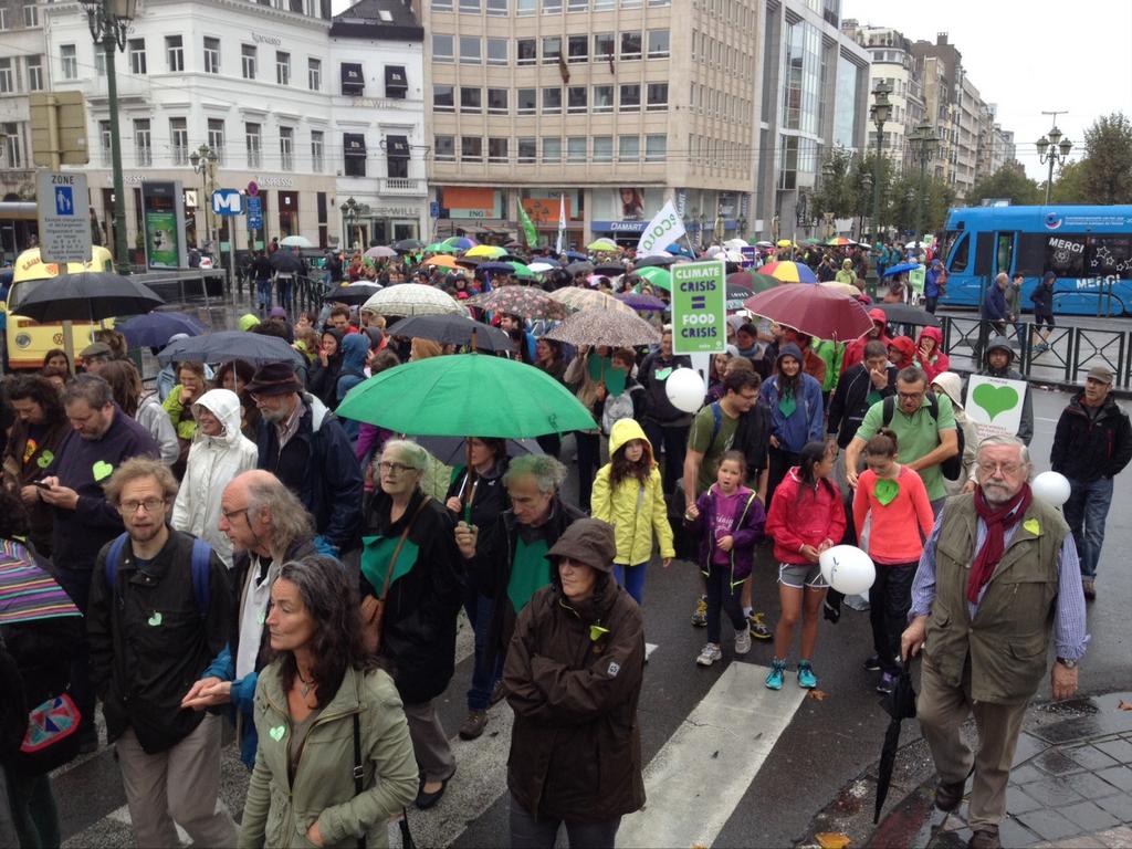 Peoples Climate March, Brussels