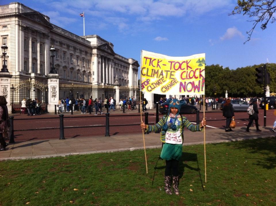 Peoples Climate March, London, marcher