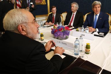 John Kerry and Iranian foreign minister hold talks