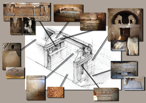 Discoveries so far in the Amphipolis tomb on Kasta Hill in Serres
