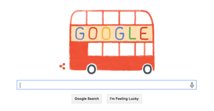 Google Doodle Celebrates Iconic Routemaster Turning 60