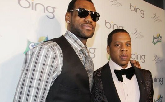 LeBron James during his 'Decision Time' advertising campaign for Bing