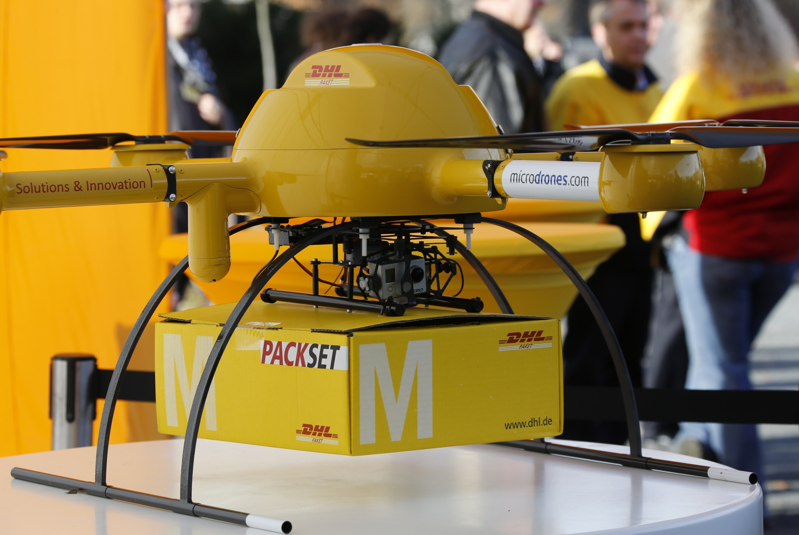 DHL To Launch 'Parcelcopter' Medicine Drone Delivery Service to Remote