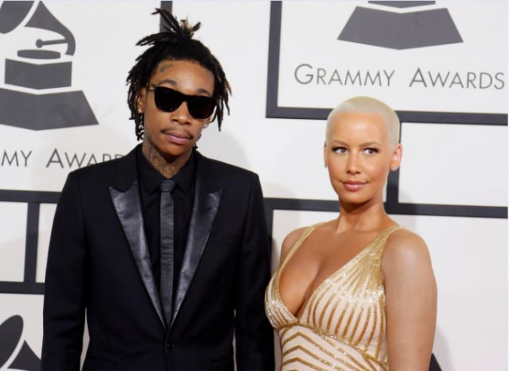 Amber Rose and Wiz Khalifa