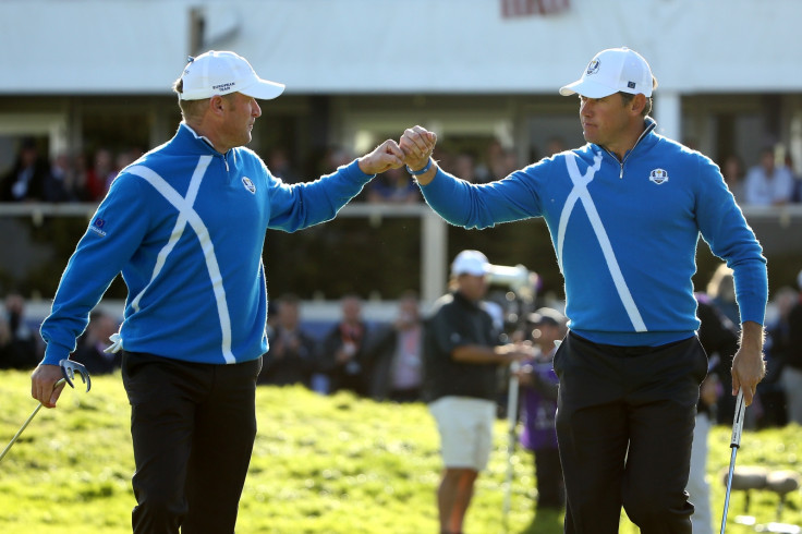 Lee Westwood and Jamie Donaldson