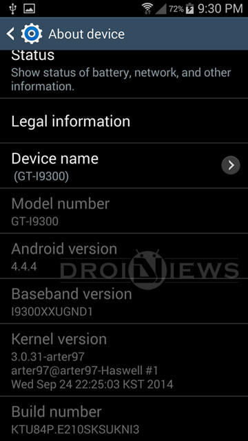 Galaxy S3 I9300 Gets Official Port of Android 4.4.4 KitKat Update