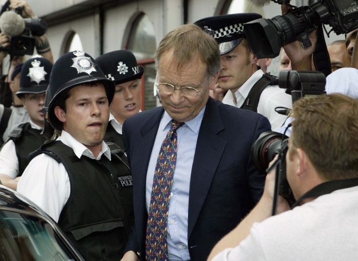 Lord Archer visits his probation officer in 2003 (Getty) Lord Archer visits his probation officer in 2003 (Getty)