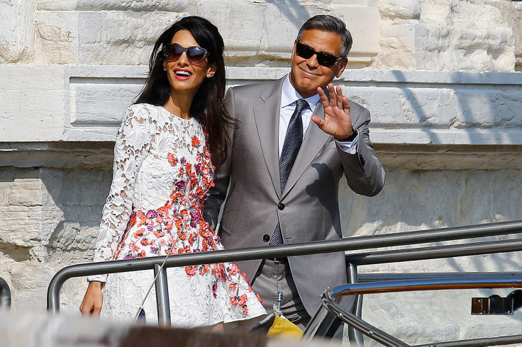 George Clooney and wife Amal Alamuddin