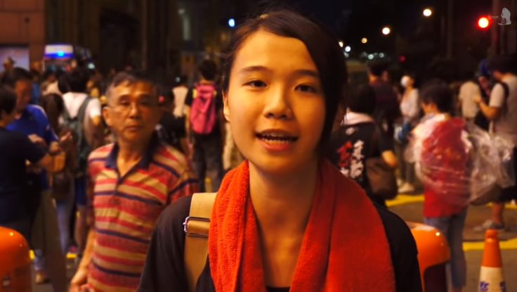 Hong Kong protest video