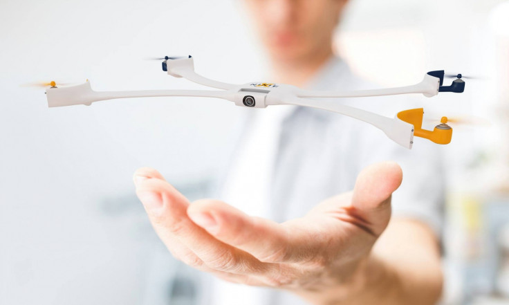 Nixie - a wearable camera on a wristband that transforms into a tiny quadcopter flying drone