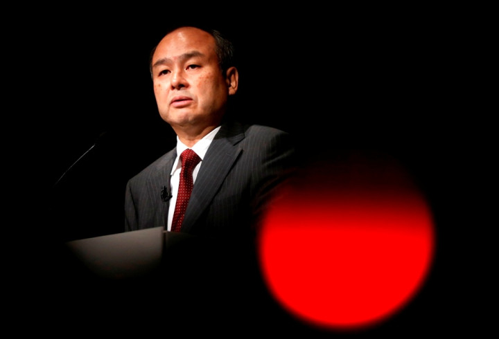 Softbank CEO Masayoshi Son Softbank CEO Masayoshi Son