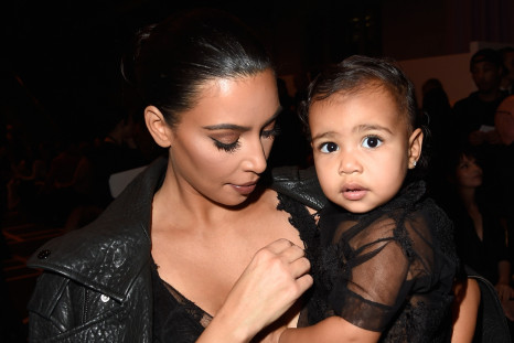 Kim Kardashian and  North West