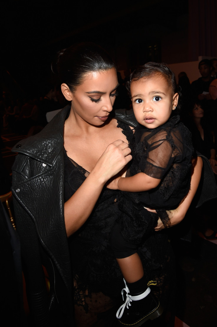 Kim Kardashian and  North West