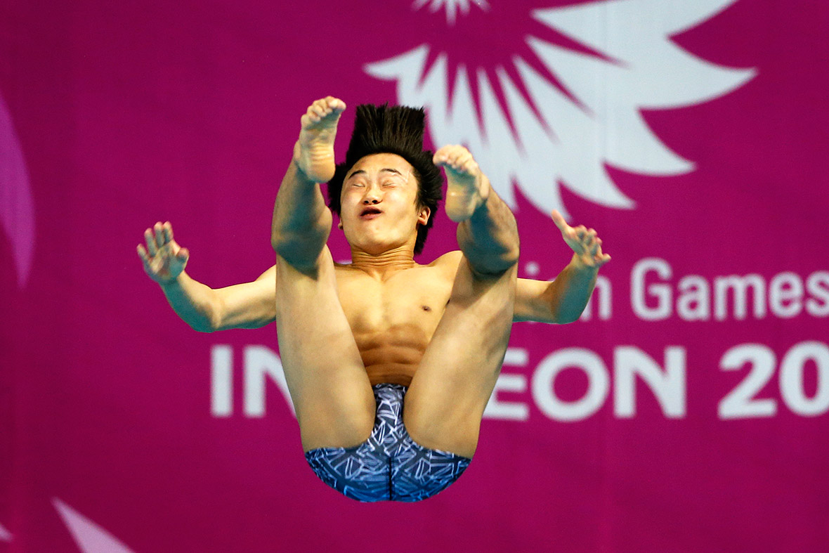 asian games diving
