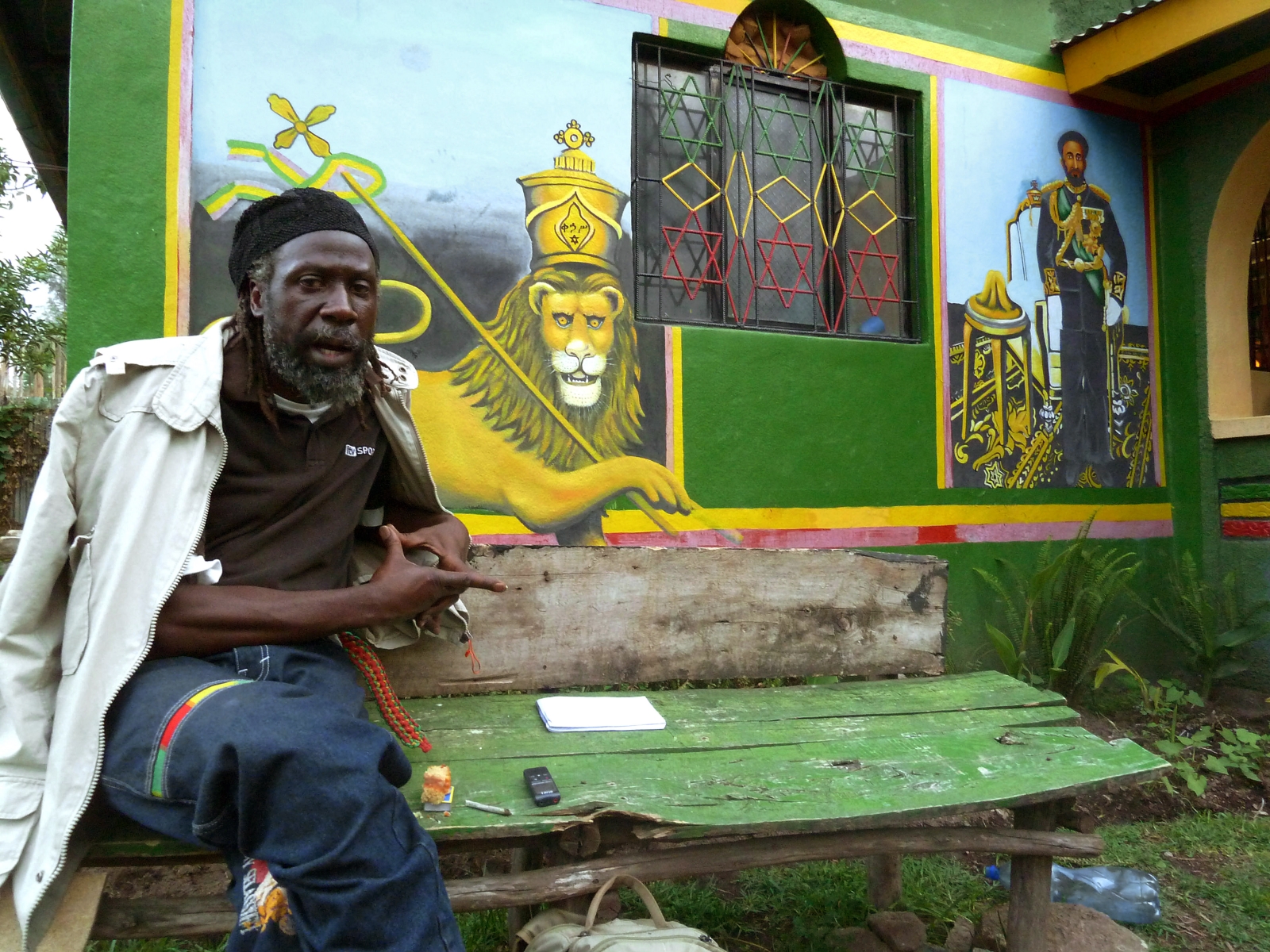 Rastafarians in Jamaica such as rasta priest Ras Moya will soon be smoke cannabis legally Rastafarians in Jamaica such as rasta priest Ras Moya will soon be smoke cannabis legally