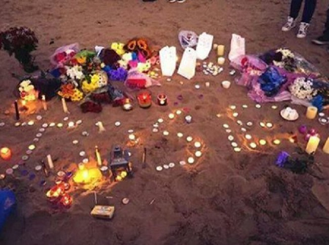 Candlelight vigil