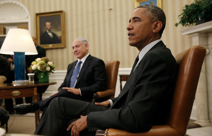 US president Barack Obama and Israeli PM Benjamin Netanyahu