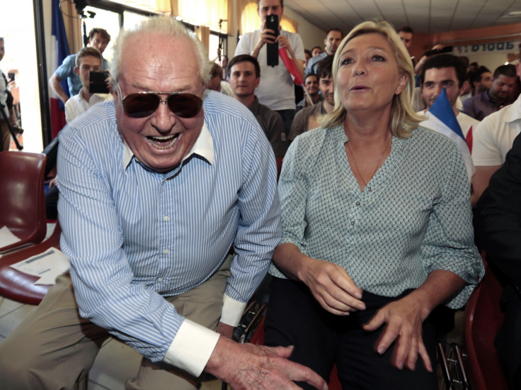 Marine Le Pen, Cat, Jean-Marie Le Pen Dog FN Marine Le Pen, Cat, Jean-Marie Le Pen Dog FN