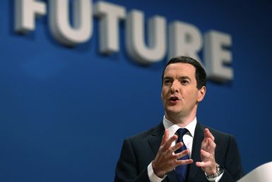 Britain's Chancellor George Osborne speaks on the second day of the Conservative Party Conference in Birmingham central England September 29, 2014