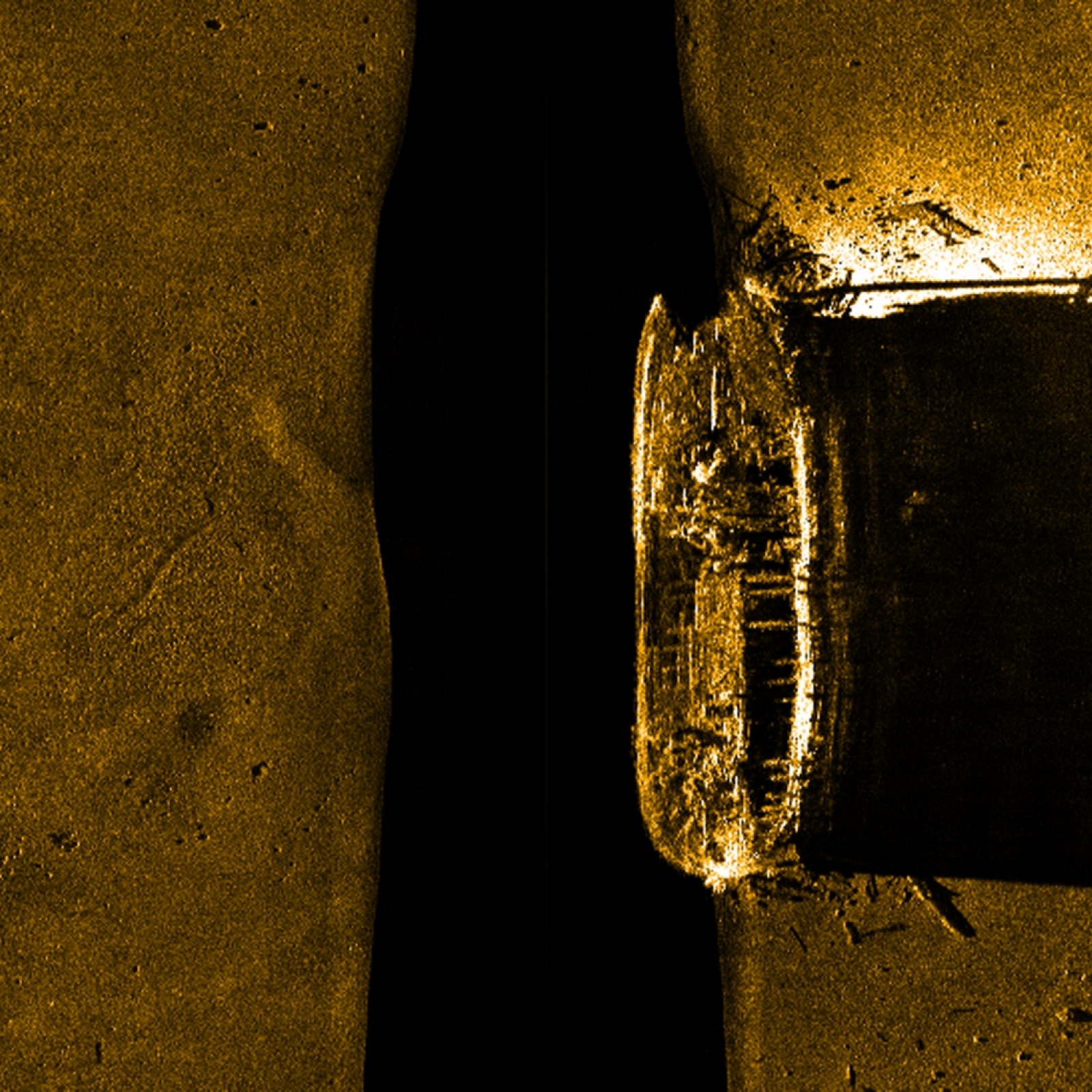 The shipwreck of HMS Erebus, sunk off King William Island in northern Canada