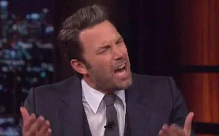 Ben Affleck on last night's Bill Maher show. (HBO)