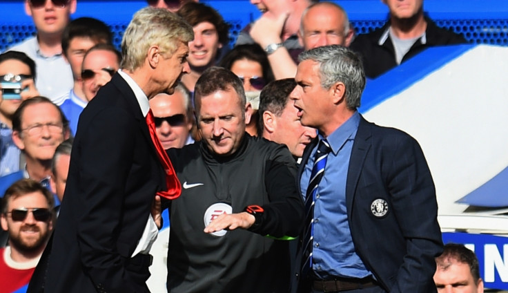 Arsene Wenger and Jose Mourinho