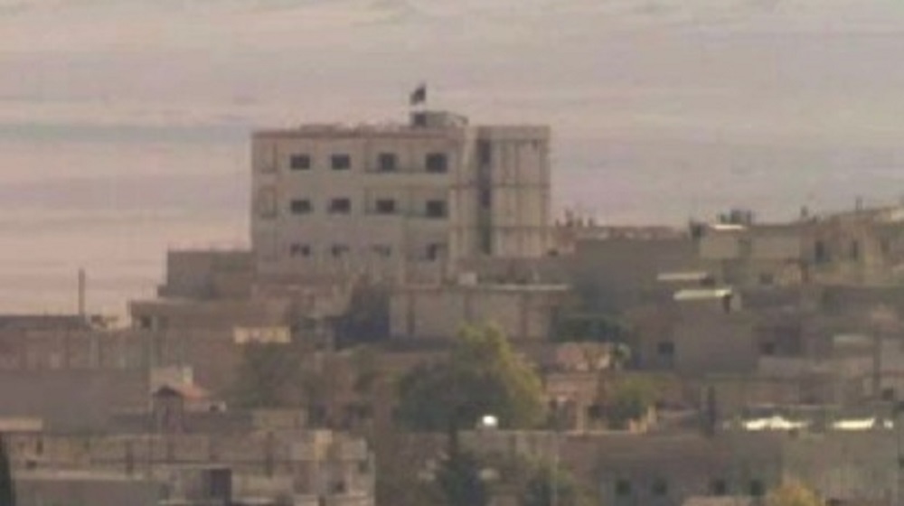Syria Isis Flag Flies over Kobani