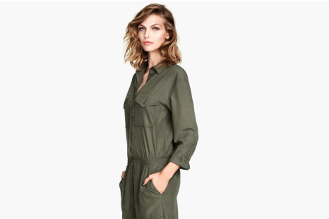 H&M jumpsuit which some Kurds believe is closely modelled on uniforms worn by female Kurdish fighters