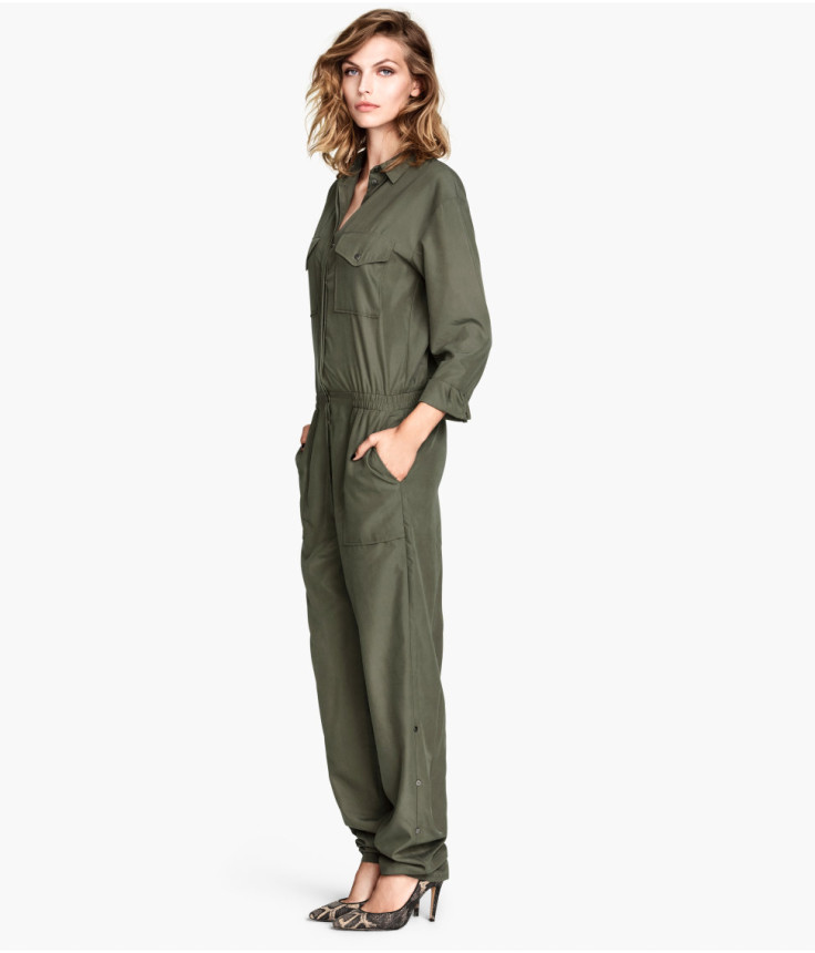 H&M jumpsuit which some Kurds believe is closely modelled on uniforms worn by female Kurdish fighters