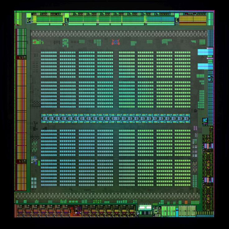 Nvidia Maxwell chipset dieshot