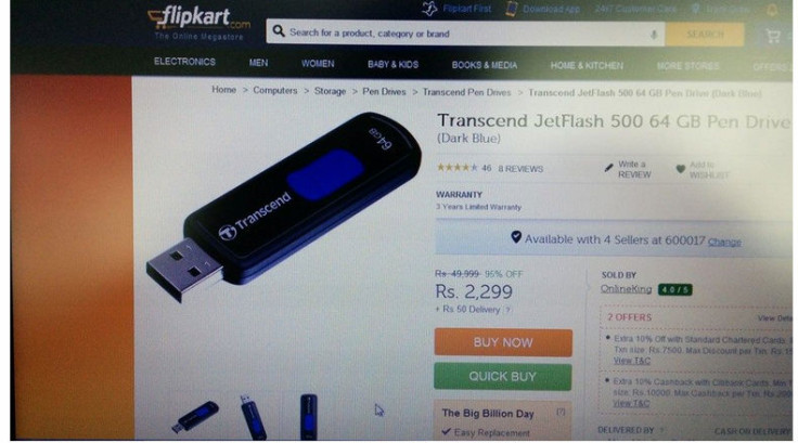 Analysing the Deal behind Flipkart's Big Billion Day Sale deal