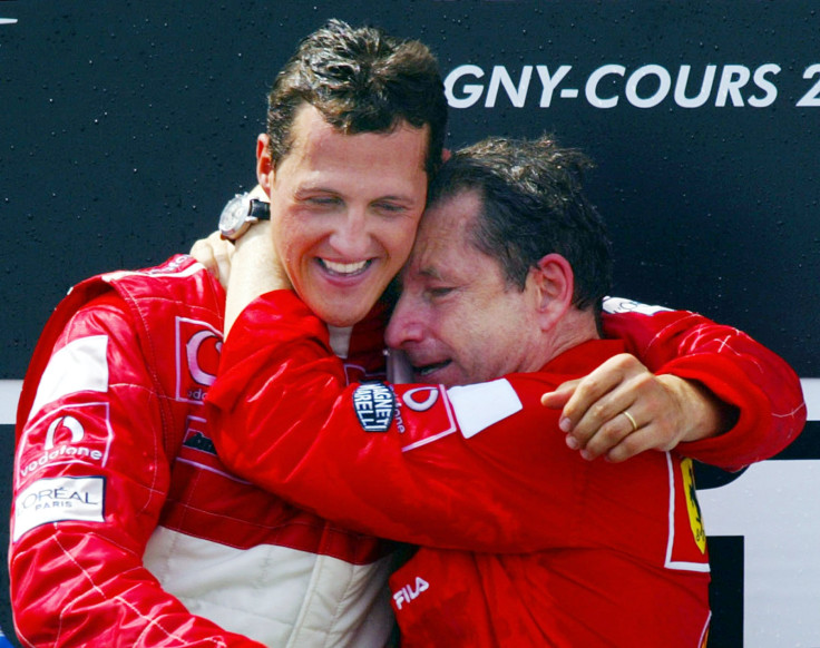 Jean Todt and Michael Schumacher forged a close bond at Ferrari during glory years