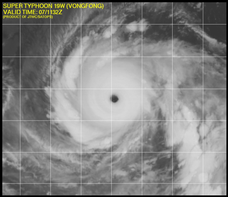 Super Typhoon Vongfong