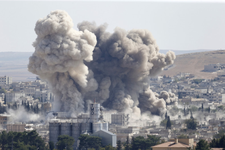 Kobani air strike