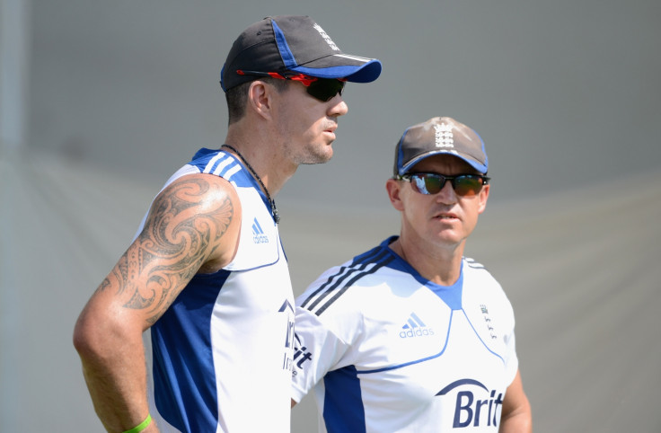 Kevin Pietersen and Andy Flower