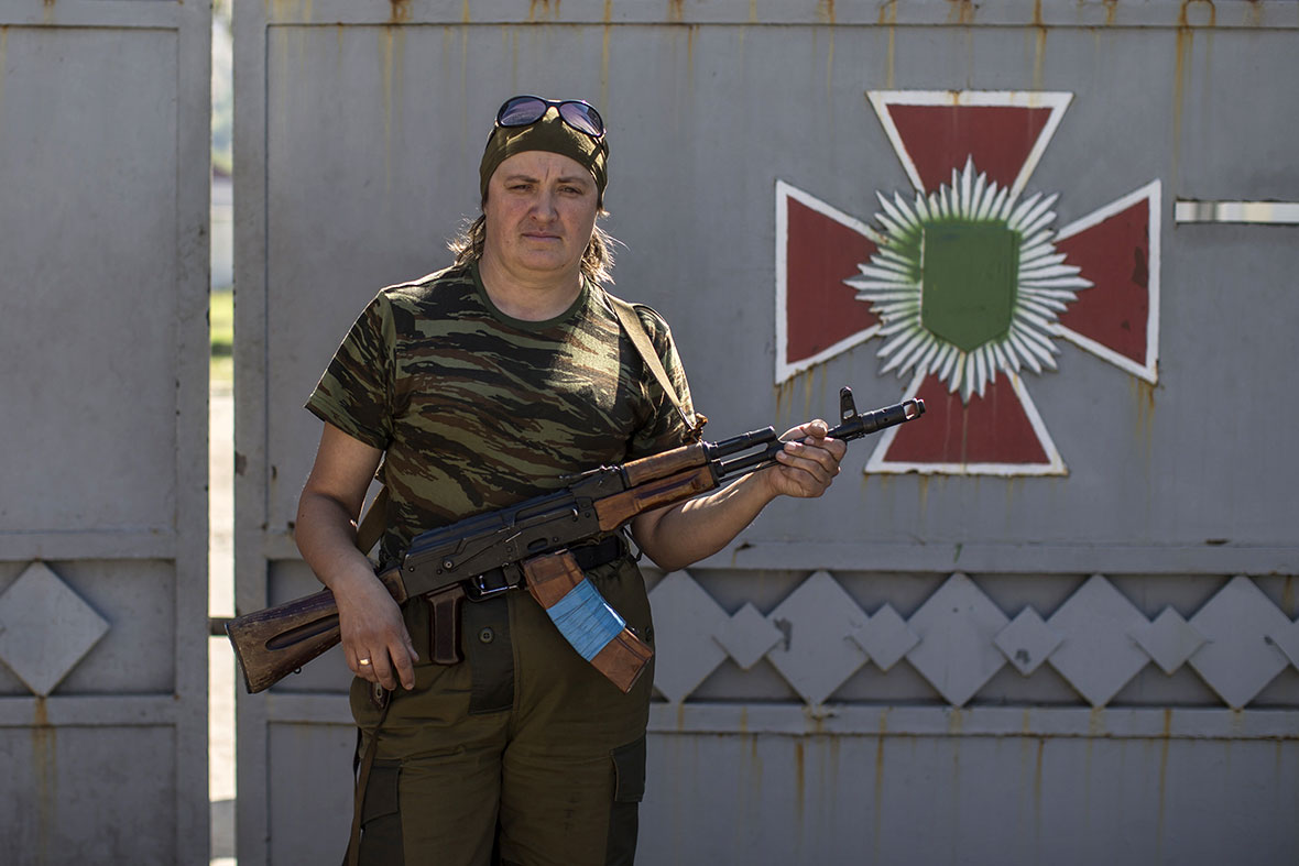 ukraine women fighters