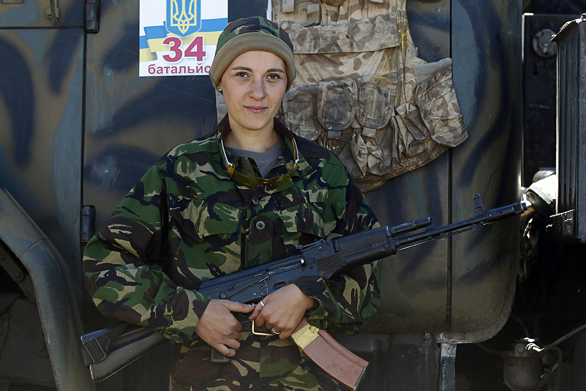 ukraine women fighters