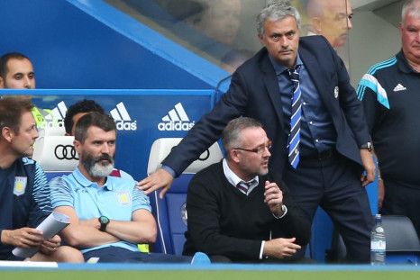 Jose Mourinho and Roy Keane