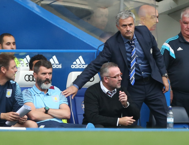 Jose Mourinho and Roy Keane