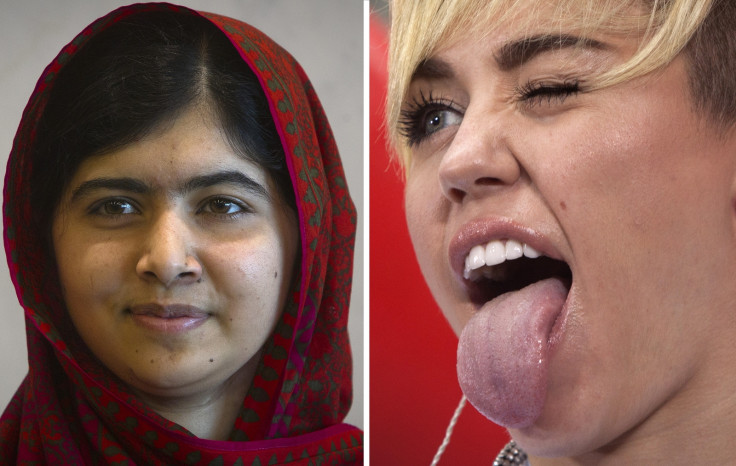 Malala and Miley Cyrus
