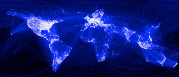 Facebook Connection Map 2010