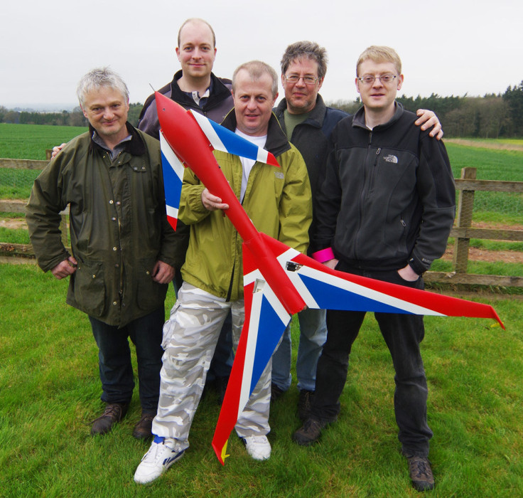 Some of the LOHAN volunteers who have helped to build the first ever rocket-powered, 3D-printed spaceplane