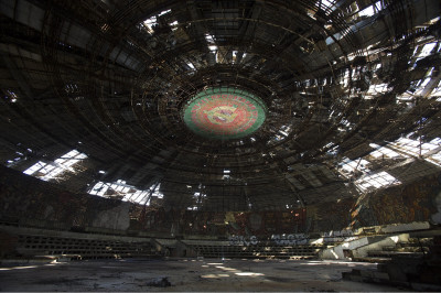 Buzludzha main hall Buzludzha main hall