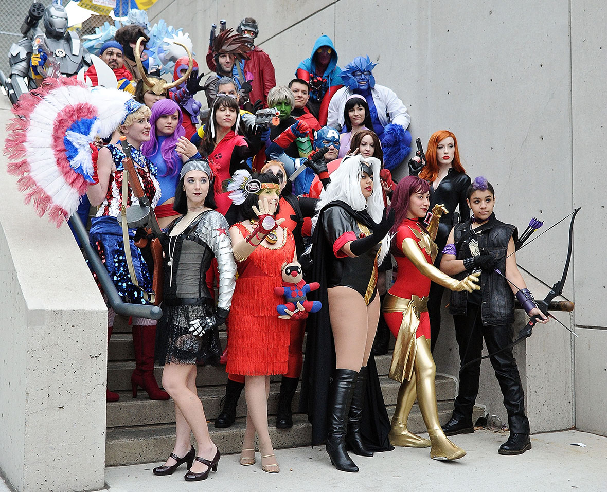 New York Comic Con 2014 Superheroes and Villains Take Over the City